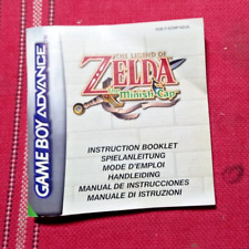 notice GAME BOY ADVANCE nintendo teh legend of ZELDA the minish cap, usado comprar usado  Enviando para Brazil