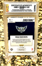 Usado, PAIGE BUECKERS 2025 PANINI INSTANT GRADED GEM-MT 10 ROOKIE WNBA DEBUT #1 comprar usado  Enviando para Brazil
