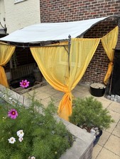 Metal gazebo canopy for sale  CARSHALTON