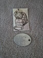 Plaque identification militair d'occasion  Wittenheim