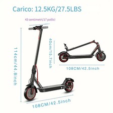 Scooter elettrico pieghevole usato  Vitulazio