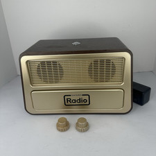 Rádio Ravencourt simples retrô rádio AM/FM USB MP3 player com um botão comprar usado  Enviando para Brazil