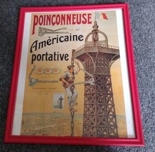 Poinconneuse vintage advertisi d'occasion  Expédié en Belgium