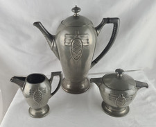 Jugendstil set kaffeekanne gebraucht kaufen  Dortmund