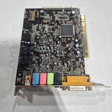 Adaptador de áudio placa de som Creative Labs SB0060 Sound Blaster expansão PCI ao vivo comprar usado  Enviando para Brazil
