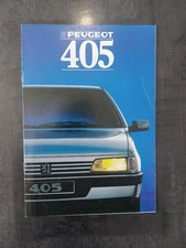 Brochure officielle peugeot d'occasion  Meyreuil