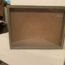 Caixa de sombra de madeira vitrine moldura traseira carregamento 12” X 16” árvore verde comprar usado  Enviando para Brazil