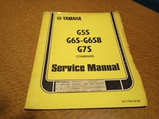  Manual de serviço original Yamaha G5 G6 G7 Yamaha G5S G6S G6SB  comprar usado  Enviando para Brazil