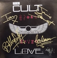 The Cult ''Love'' LP 1985, Signed by All band members !! comprar usado  Enviando para Brazil