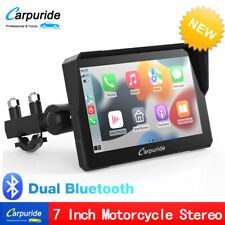 Carpuride sem fio motocicleta estéreo Apple CarPlay Android automático duplo Bluetooth comprar usado  Enviando para Brazil
