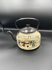 BONECO DE NEVE NATAL PINTADO À MÃO CHALEIRA/SUPORTE DE VELA Winter Friends Country comprar usado  Enviando para Brazil