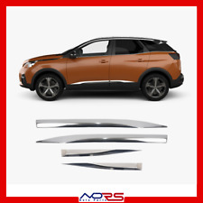 Garniture Baguette de porte latérale pour PEUGEOT 3008 2016- acier inox 4Pcs comprar usado  Enviando para Brazil