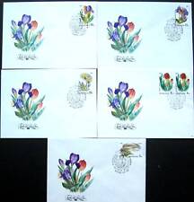 Russia 1986 Steppe's Plants Flowers 5 FDC 5 stamps   comprar usado  Enviando para Brazil