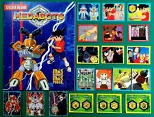 Álbum de Adesivos MEDABOTS + Conjunto Completo 295/295 PERU 1997 Navarrete Metabee Medabot comprar usado  Enviando para Brazil