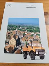 Prospekt unimog kommunal gebraucht kaufen  Spraitbach