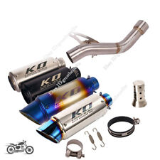 Tubo silenciador 51 mm tubo médio escape deslizante para Ducati Monster 821 1200 2014-2018 comprar usado  Enviando para Brazil