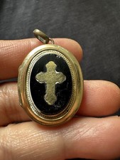 antique gold cross for sale  LONDON
