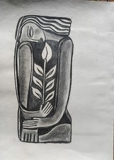 Joli dessin fusain d'occasion  Strasbourg-