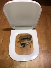 Shape white toilet for sale  SOUTH CROYDON
