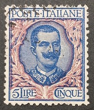 Regno lire 1901 usato  Ancona