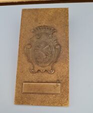Vecchio fermacarte ottone usato  Imperia