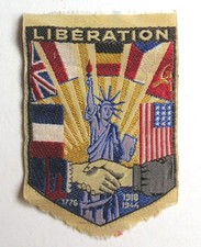 Ancien insigne tissu d'occasion  France