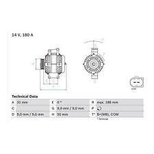 Cashback bosch alternator for sale  BIRMINGHAM