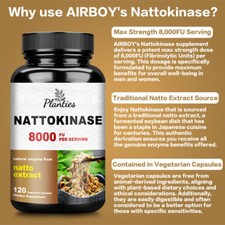 Usado, Nattokinase 8000FU - Fluxo sanguíneo, saúde cardíaca e cardiovascular, alta qualidade comprar usado  Enviando para Brazil