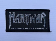 Manowar patch aufnäher gebraucht kaufen  Hannover