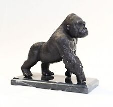 French bronze gorilla for sale  POTTERS BAR
