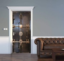 Metal door sticker for sale  USA