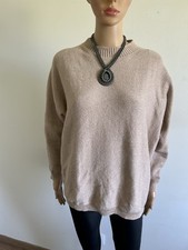 Pull beige pailleté d'occasion  Void-Vacon