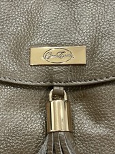 Bolsa Onna Ehrlich couro pebbled Kelly Hobo dourada zíper detalhes e borla nova com etiquetas comprar usado  Enviando para Brazil