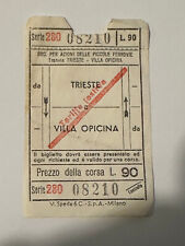 Piccole ferrovie tram usato  Trieste