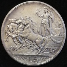 Lire 1914 riconio usato  Serino