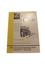 Schmierplan claas strohpresse gebraucht kaufen  Könnern