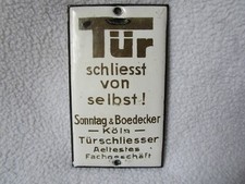 Altes emailschild türschild gebraucht kaufen  Köln
