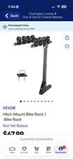 Bike rack hitch for sale  Abita Springs