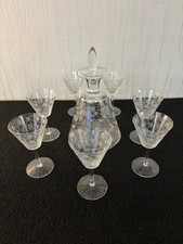 Ensemble verres liqueur d'occasion  Baccarat