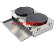 Máquina de panqueques comercial de crepé crepera círculo de panqueques crepes franceses segunda mano  Embacar hacia Mexico