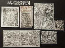 Ensemble gravures bois d'occasion  Nemours
