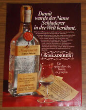 Seltene werbung schladerer gebraucht kaufen  Legden