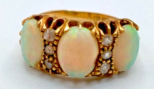antique opal ring for sale  LLANDUDNO JUNCTION