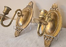 Vtg brass candle for sale  Torrington