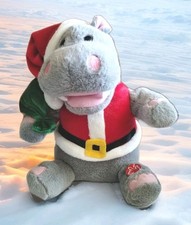 I WANT A HIPPOTAMUS FOR CHRISTMAS Cantando Animado Musical Hipopótamo Pelúcia Dandee comprar usado  Enviando para Brazil