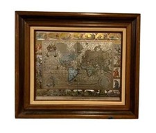 Framed 1681 map for sale  Brooklyn