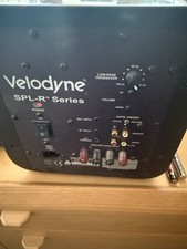 Velodyne subwoofer spl for sale  CHESTERFIELD