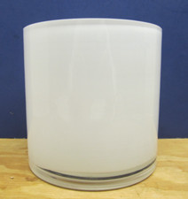 White glass vase for sale  Plymouth