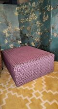 Ottoman purple velvet for sale  Palm Desert