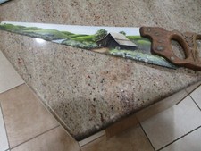 Painted crosscut saw for sale  Perris